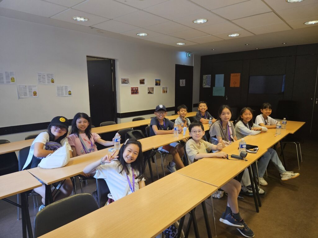 enfants internationaux en séjour linguistique à Paris