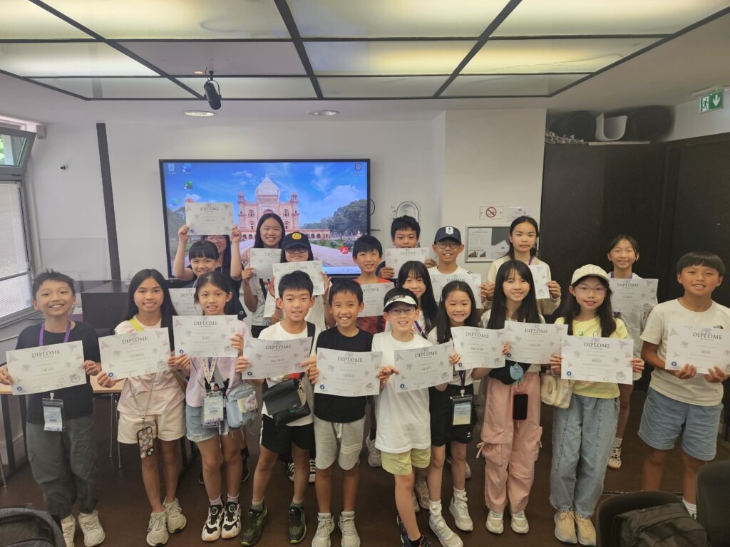 enfants internationaux en séjour linguistique à Paris
